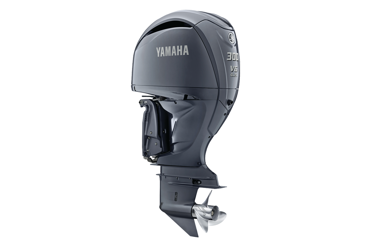 Yamaha 300hp DEC Outboard | Digital Electronic Controls, 35" Shaft, Counter Rotation | LF300ECB